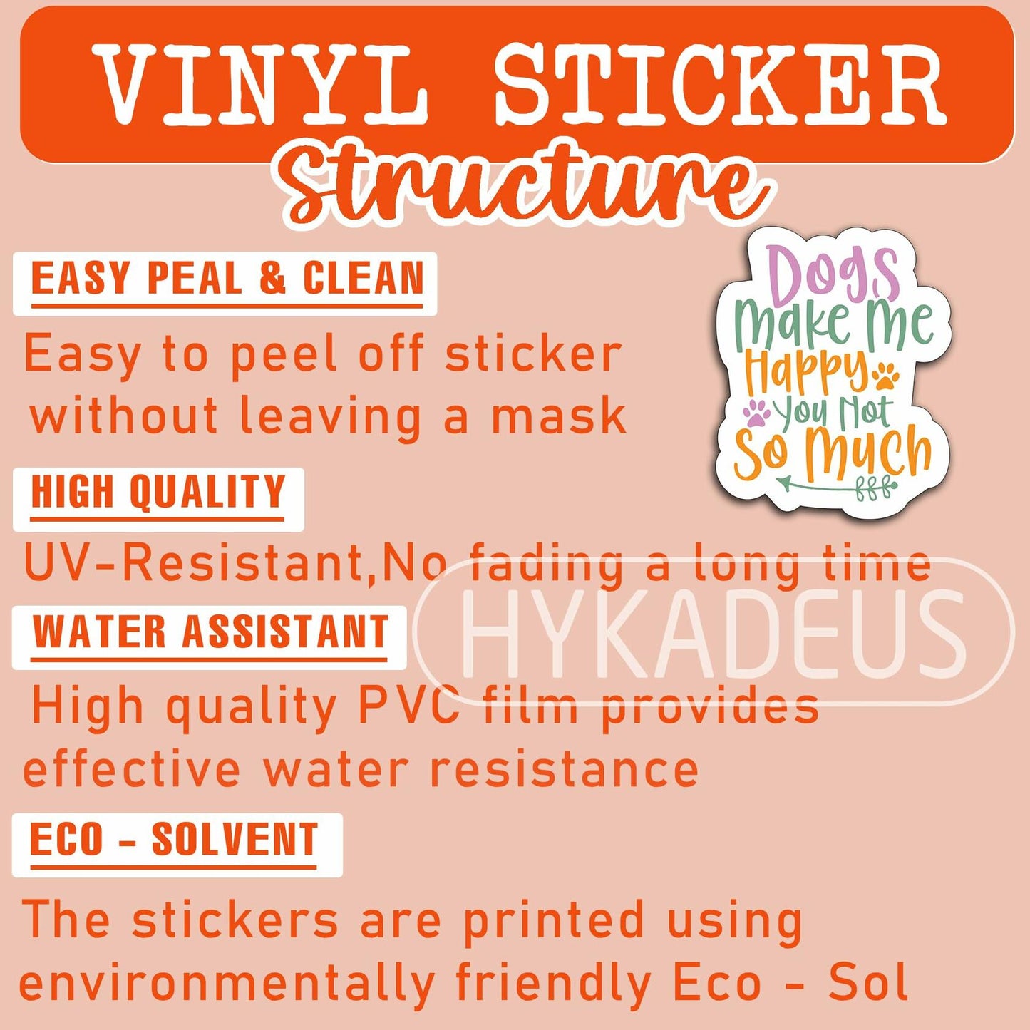 3PCS Dog Mom Stickers Waterproof Vinyl Decals 3"x2.3" Gift for Mom