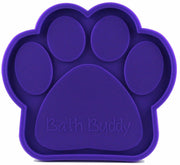 Bath Buddy Dog Bath Toy Peanut Butter Spread Helper Purple