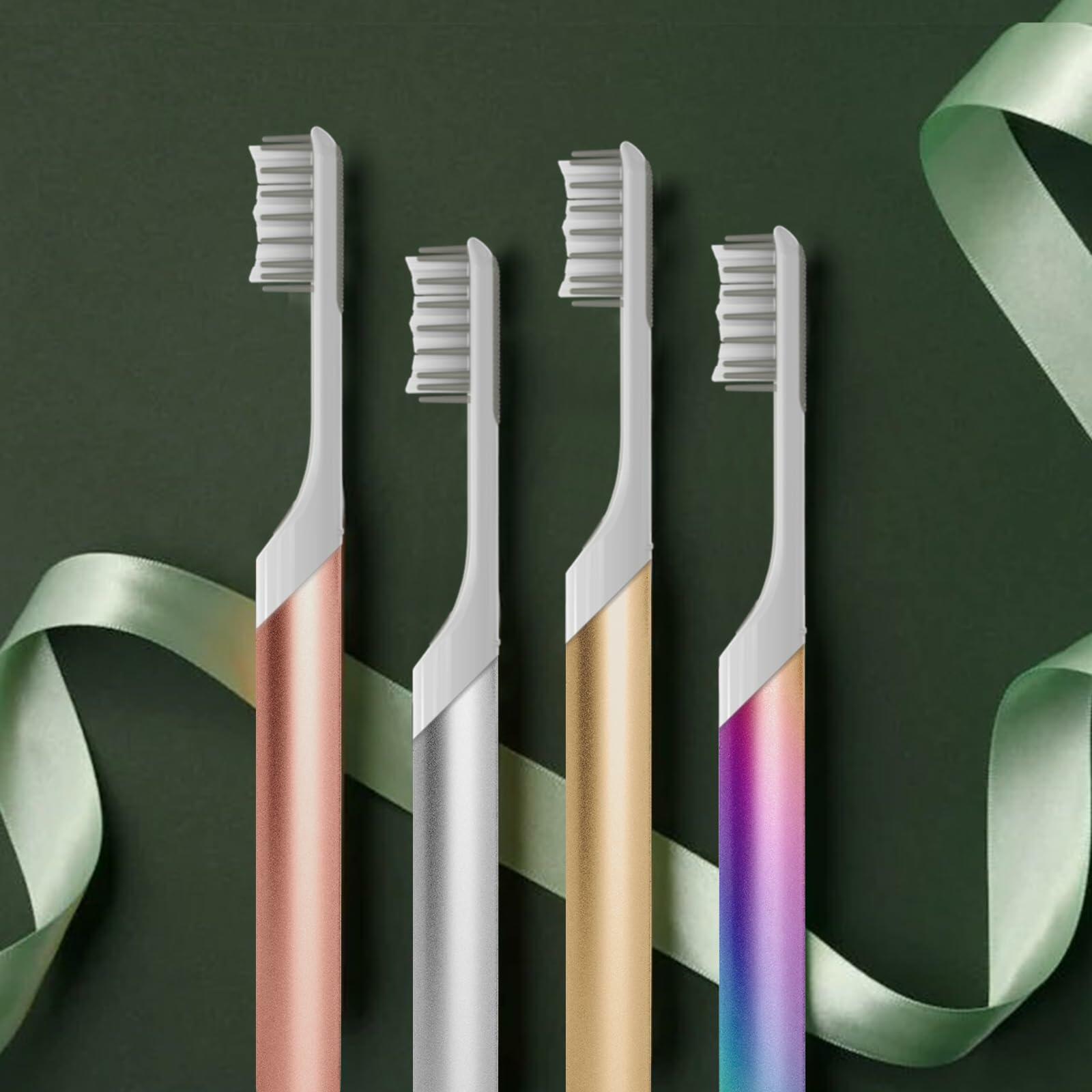 iOearry Replacement Brush Heads for Quip Electric Toothbrush 10 Pack White