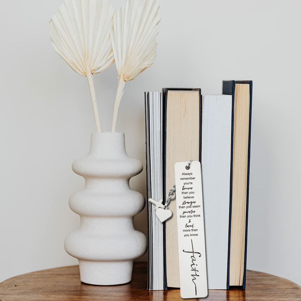 Faith Bookmarks Christian Gift for Women Teachers Readers Friends