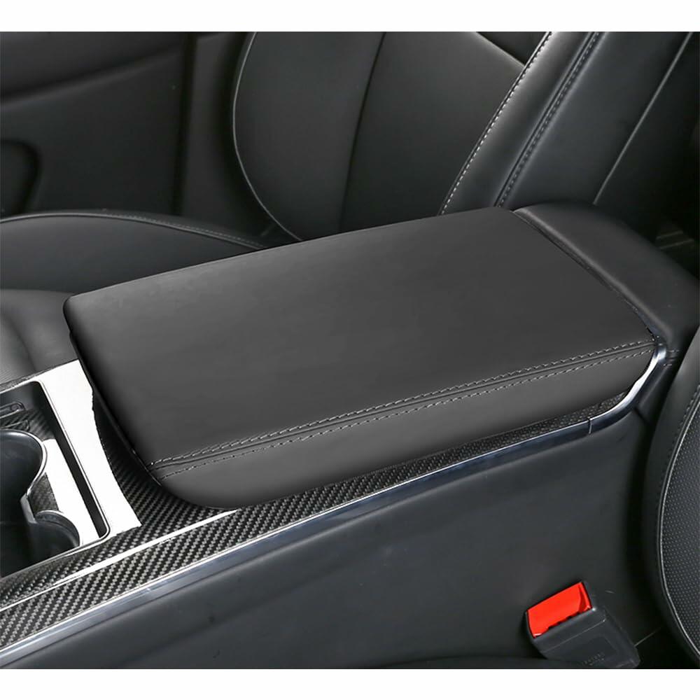 DEYTOP Center Console Cover for Tesla Model X S 2021-2023 Armrest Pad