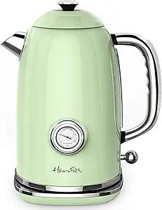 Harriet Electric Kettle 1.8L 1500W Stainless Steel Light Green Thermometer