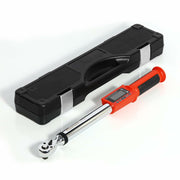 Hairich Digital Torque Wrench 3/8 Drive 5-100FT-LB Red Chrome Vanadium Steel