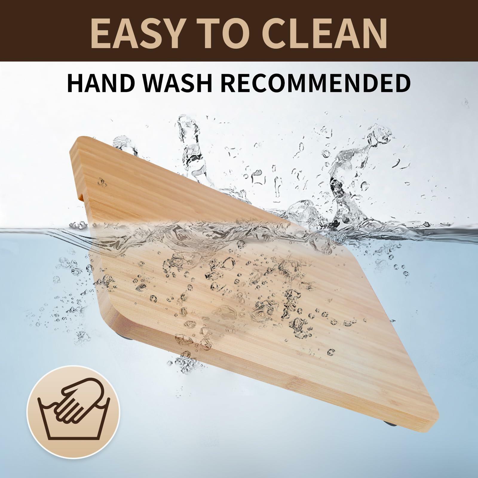 SIUDANGKA Bamboo Cutting Boards for Breville BOV650XL with Silicone Feet