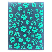 DDOUJOY 8pcs Embossing Folders Cat Paw Pineapple Tree Colorful Plastic