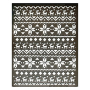 DDOUJOY Snowflake Deer Christmas Plastic Embossing Folder for Card Making