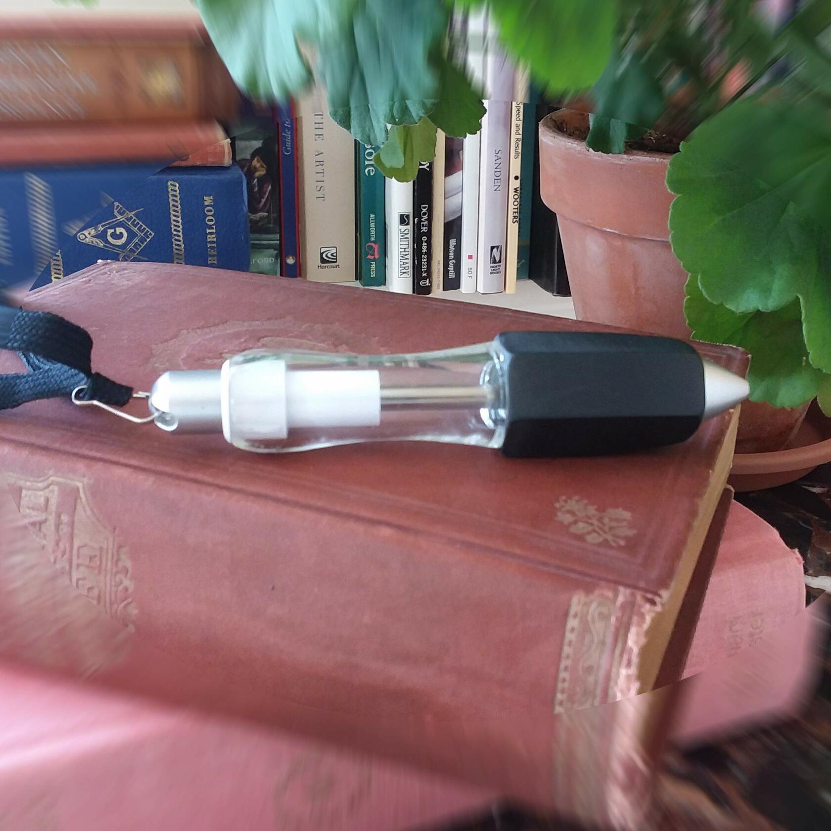 Thixotropic Super Big Fat Pens Hex Silicone Grip Large Black Ink 2 Pack