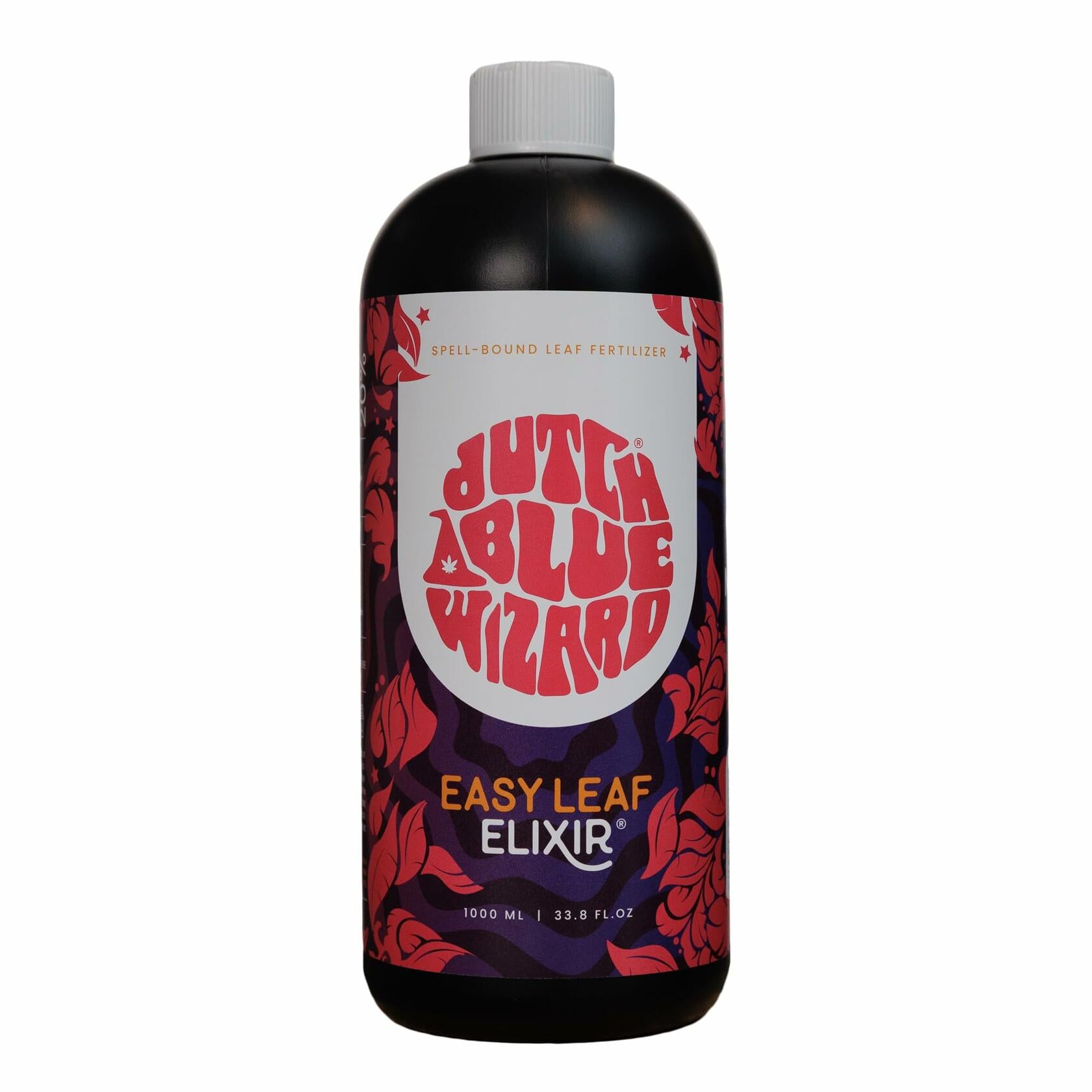 Dutch Blue Wizard Easy Leaf Elixir Plant Nutrients Liquid Booster 33.8oz Blue