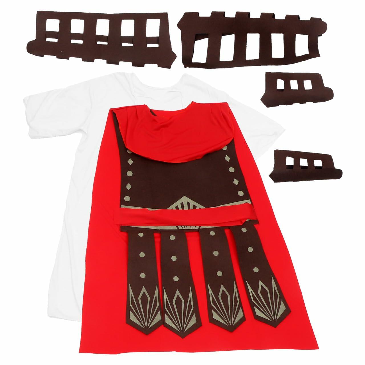 BESTOYARD Roman Gladiator Costume Men Adults Halloween Cosplay Size L