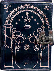 EHH Celtic Cross Leather Journal Hardcover Spell Book Vintage Diary Black
