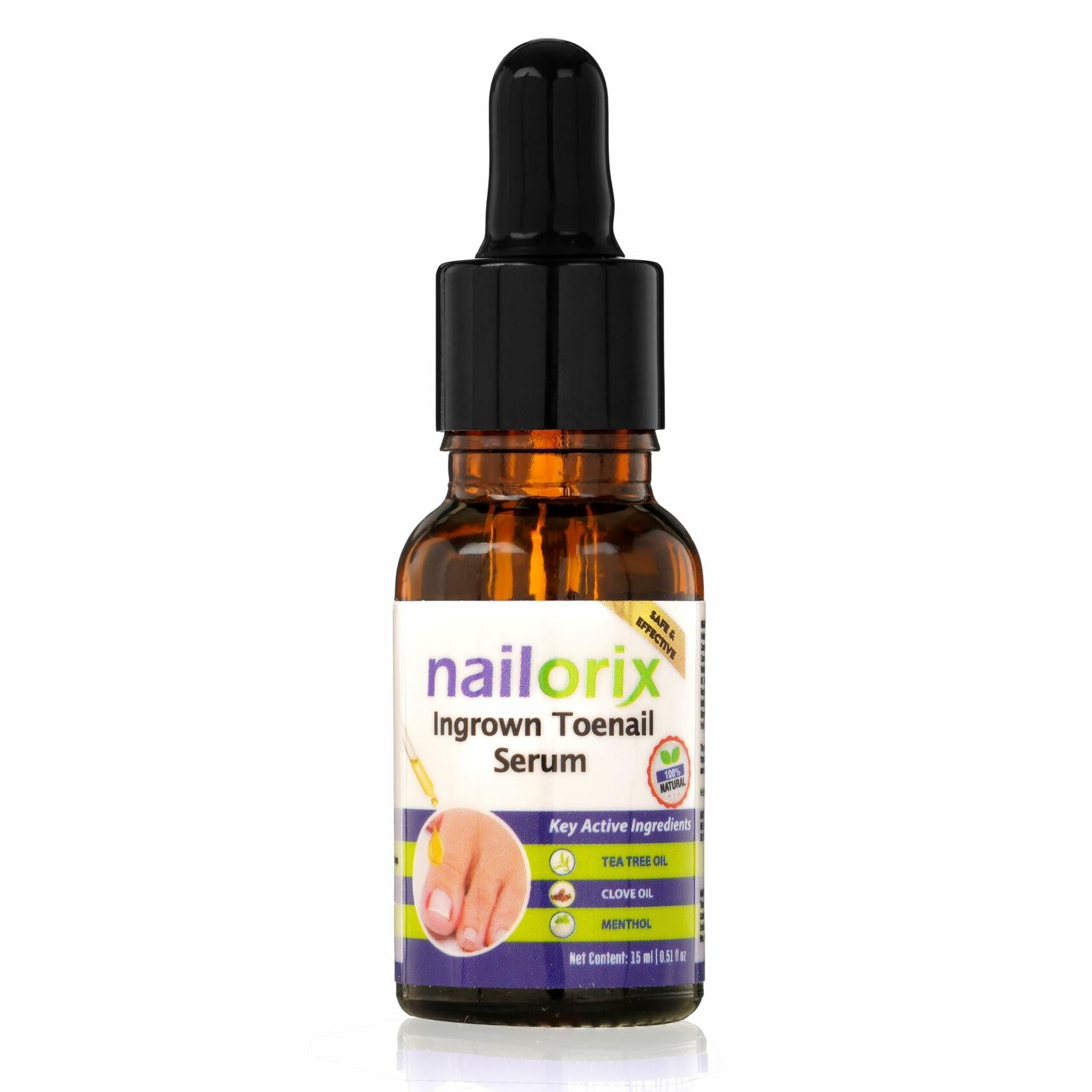 Nailorix Ingrown ToeNail Serum – suitable for your Ingrown Toenail – 15oz