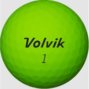 Volvik Vimax Soft Golf Balls Matte Green 4 Pack 3 Sleeve 2023
