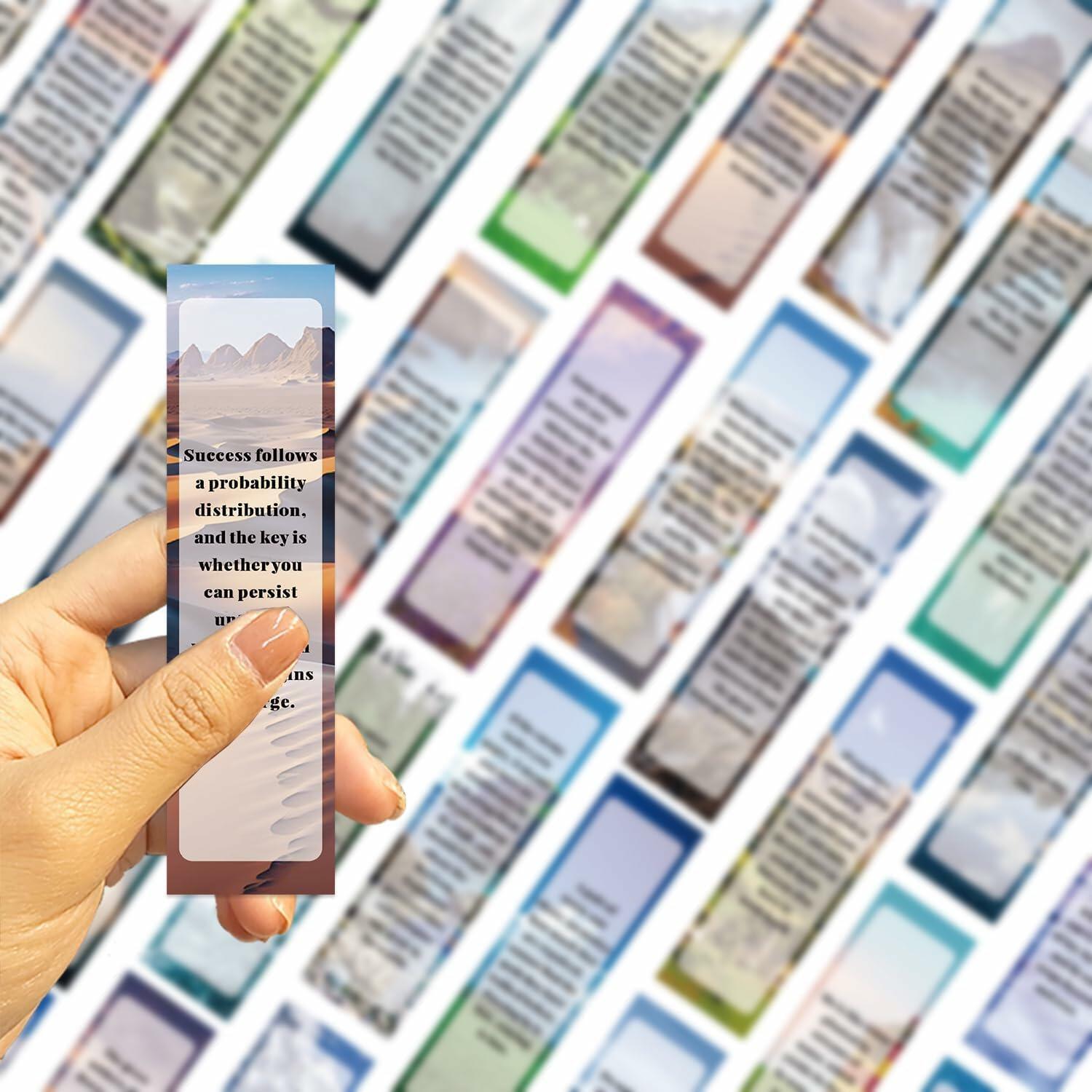 SUZLFTDZSW Christian Bible Verse Bookmarks Religious Inspirational 30pcs