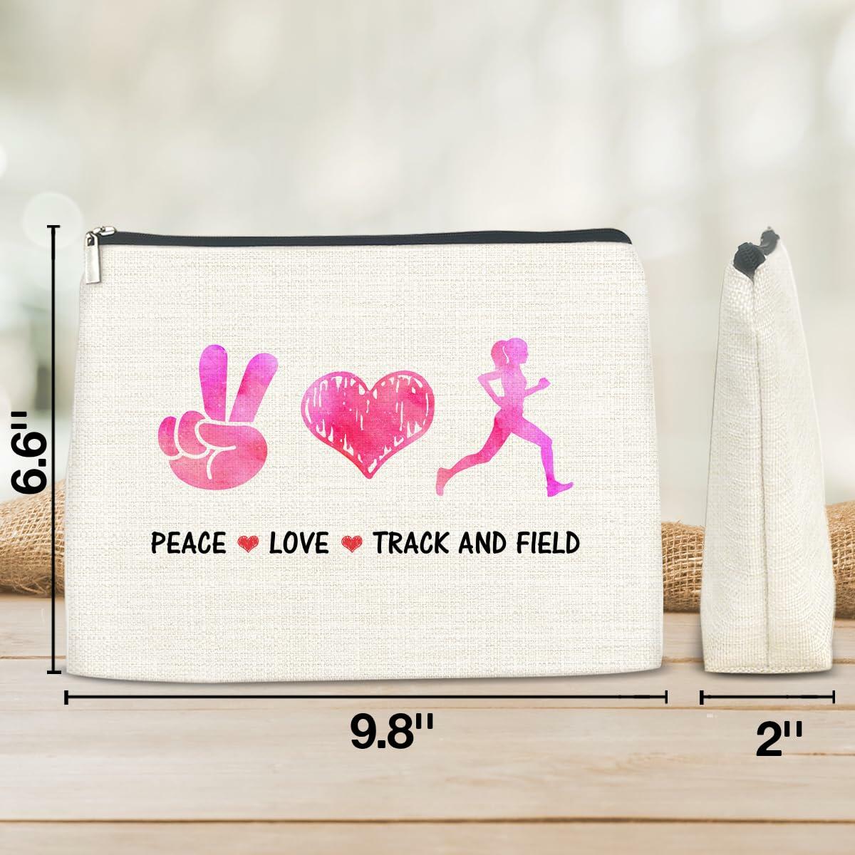 Soiceu Running Makeup Bag Cosmetic Pouch for Women Polychrome