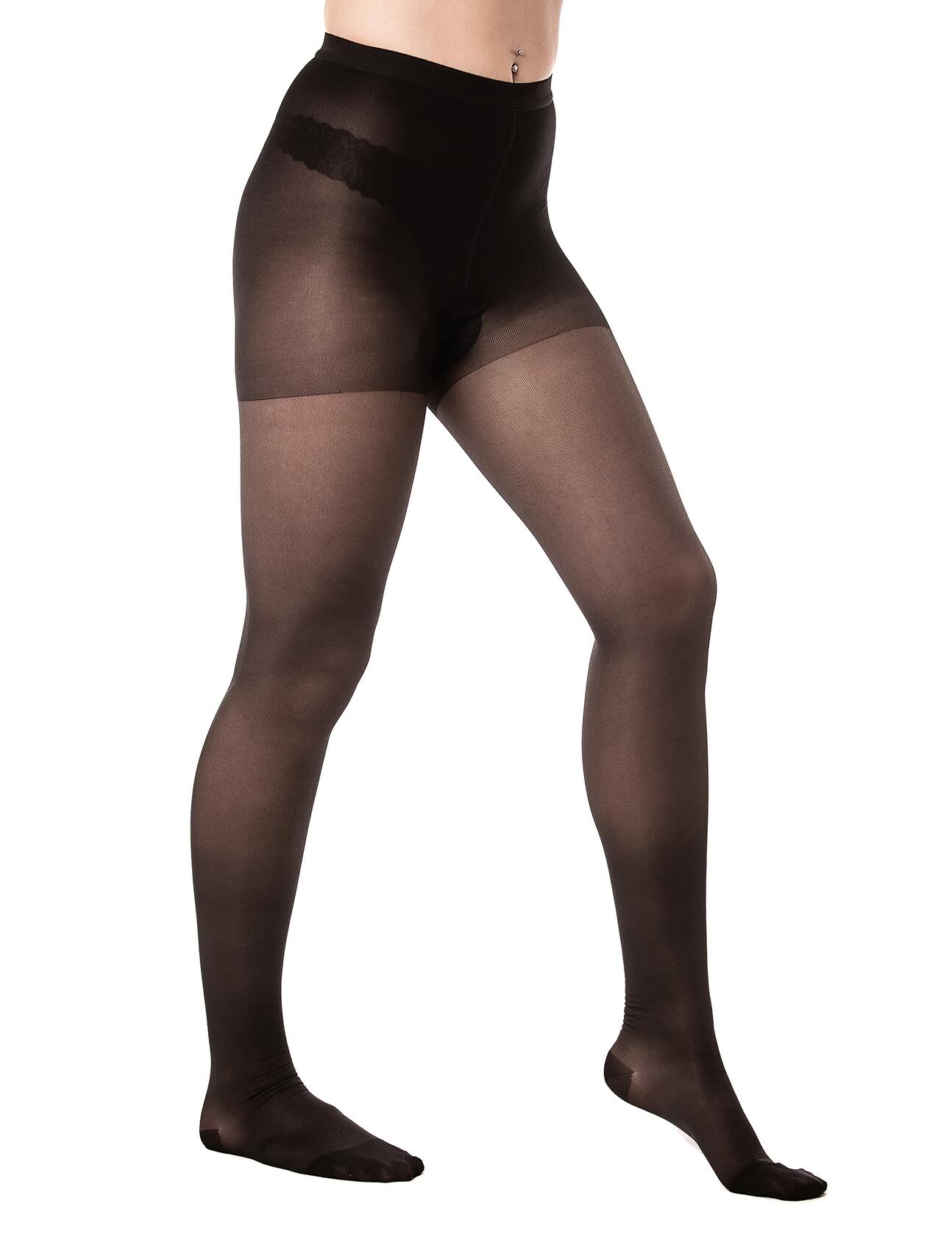 Medicella Closed Toe Compression Pantyhose 15-20 mmHg Nude Size XX-Large