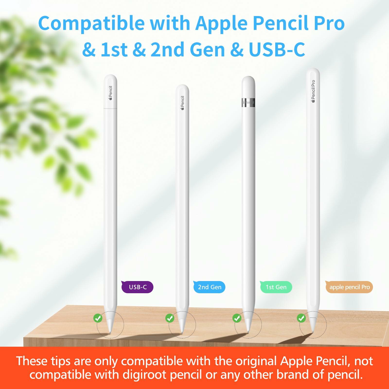 Digiroot Upgraded Replacement Tip for Apple Pencil Pro/1st/2nd