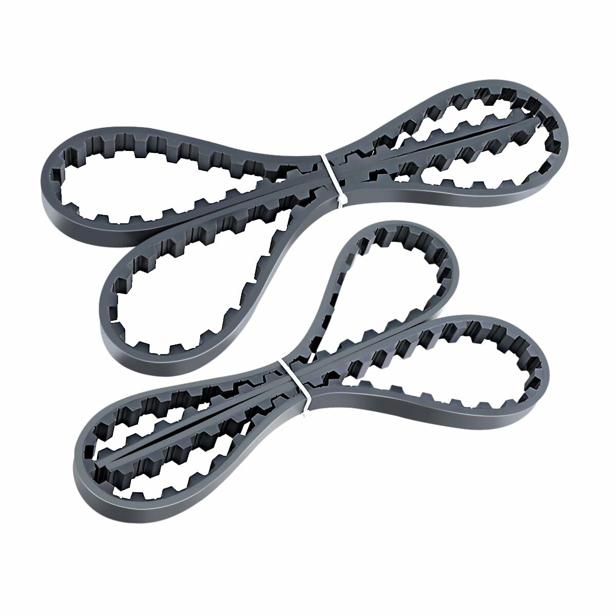 XTPTFABS 2PCS 55in Traction Belts Tree Stand Straps for Lone Wolf Climber