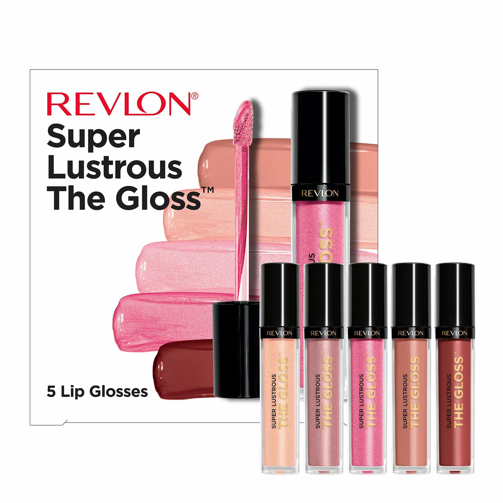 Revlon Super Lustrous The Gloss Lipgloss Gift Set 5 Pack 0.75 fl oz