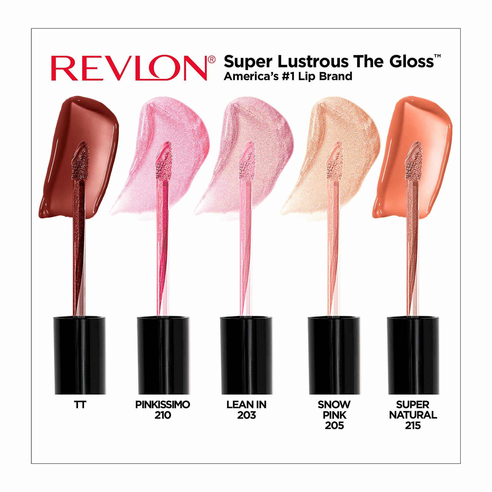 Revlon Super Lustrous The Gloss Lipgloss Gift Set 5 Pack 0.75 fl oz