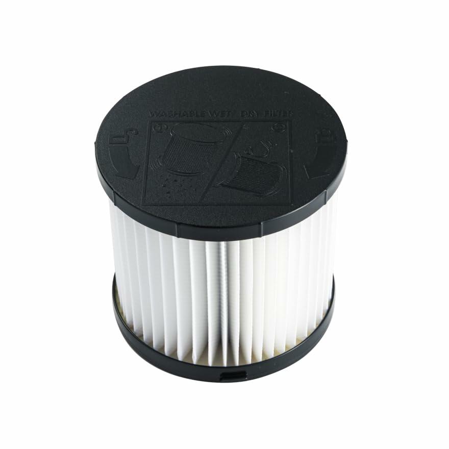 Nicever Vacuum Wet Dry Filter for Ryobi 18V PCL733 PCL734 2 Pack