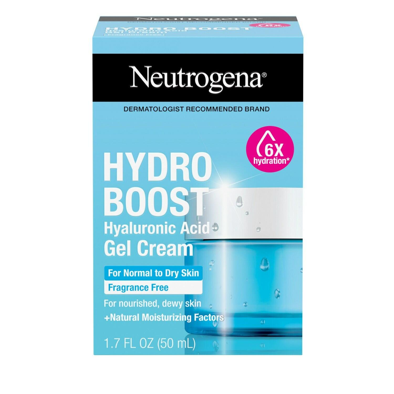 Neutrogena Hydro Boost Water Gel Cream Fragrance Free 1.7 fl oz