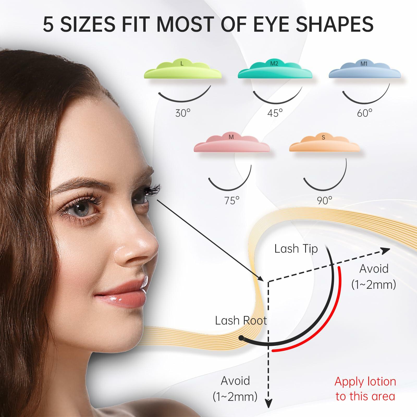 LENAJO Avocado Lash Lift & Brow Lamination Kit 2-in-1 Eyelash Eyebrow Perm Set