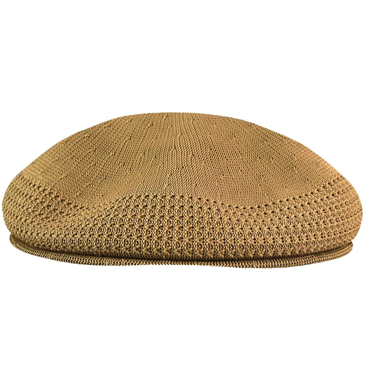 Kangol Tropic 504 Ventair Flat Cap Women/Men Brown 7 1/4-7 3/8