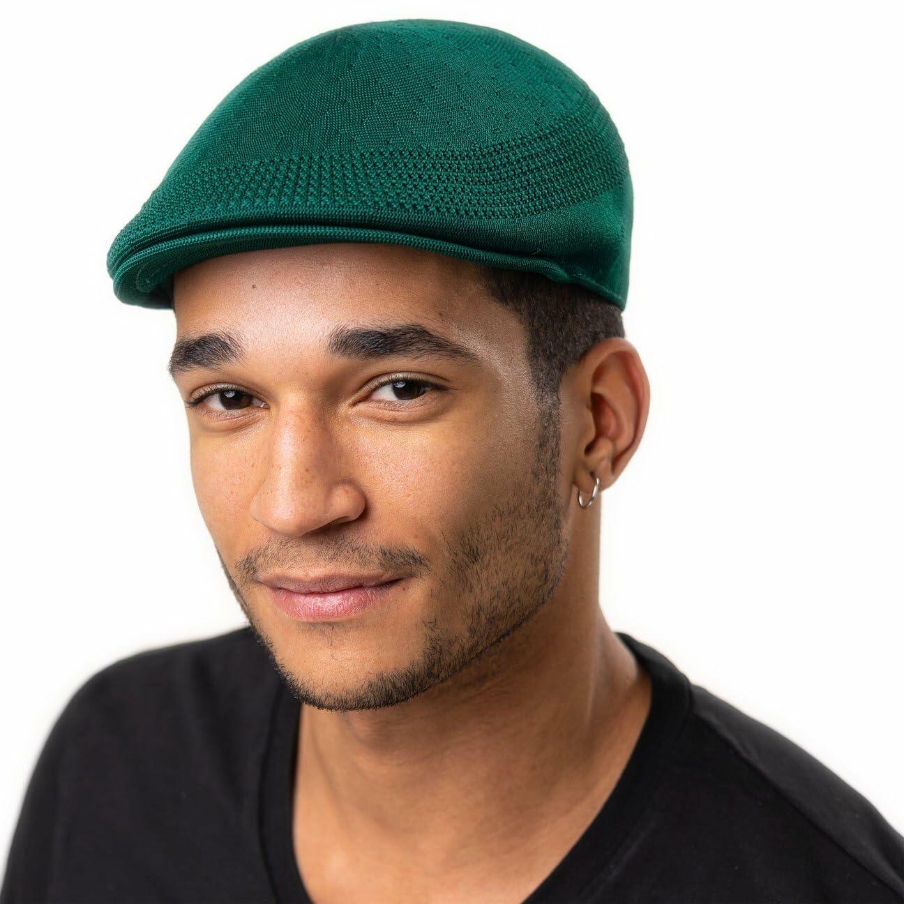 Kangol Tropic 504 Ventair Flat Cap Women/Men Brown 7 1/4-7 3/8