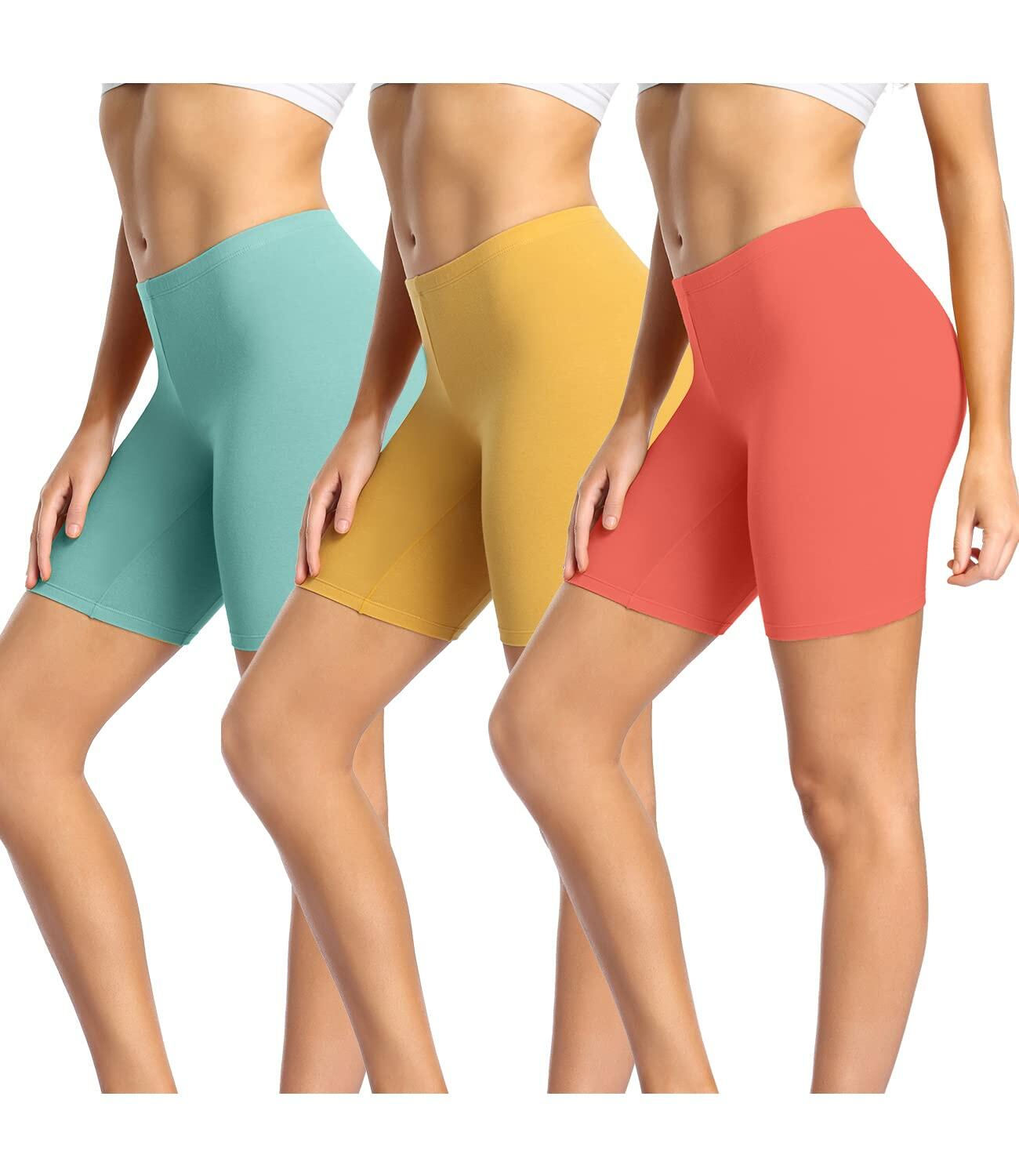 wirarpa Women Cotton Boy Shorts Underwear 3 Pack Anti Chafing XL