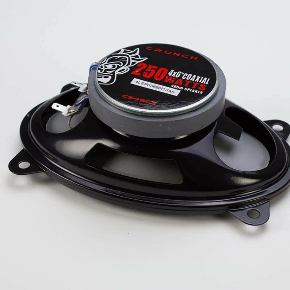 Crunch CS46CX CS Series Speakers (4" x 6", Coaxial, 250 Watts max)