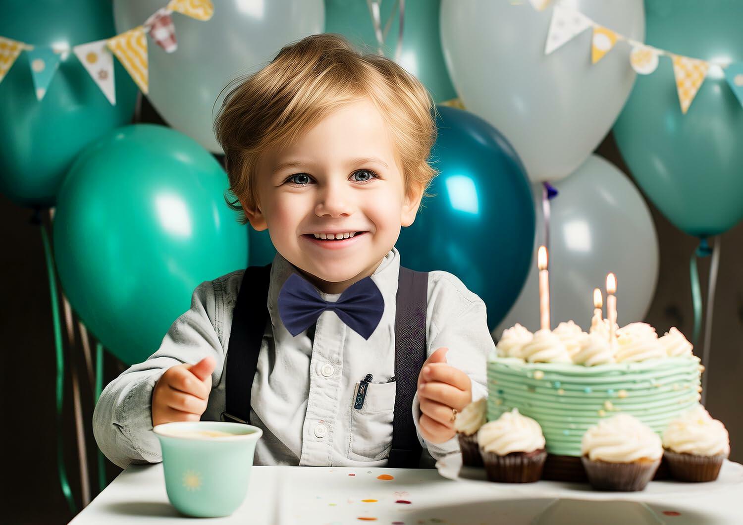 PPhtony 2pcs Satin Pre-Tied Bow Ties Adjustable Formal Tuxedo Purple