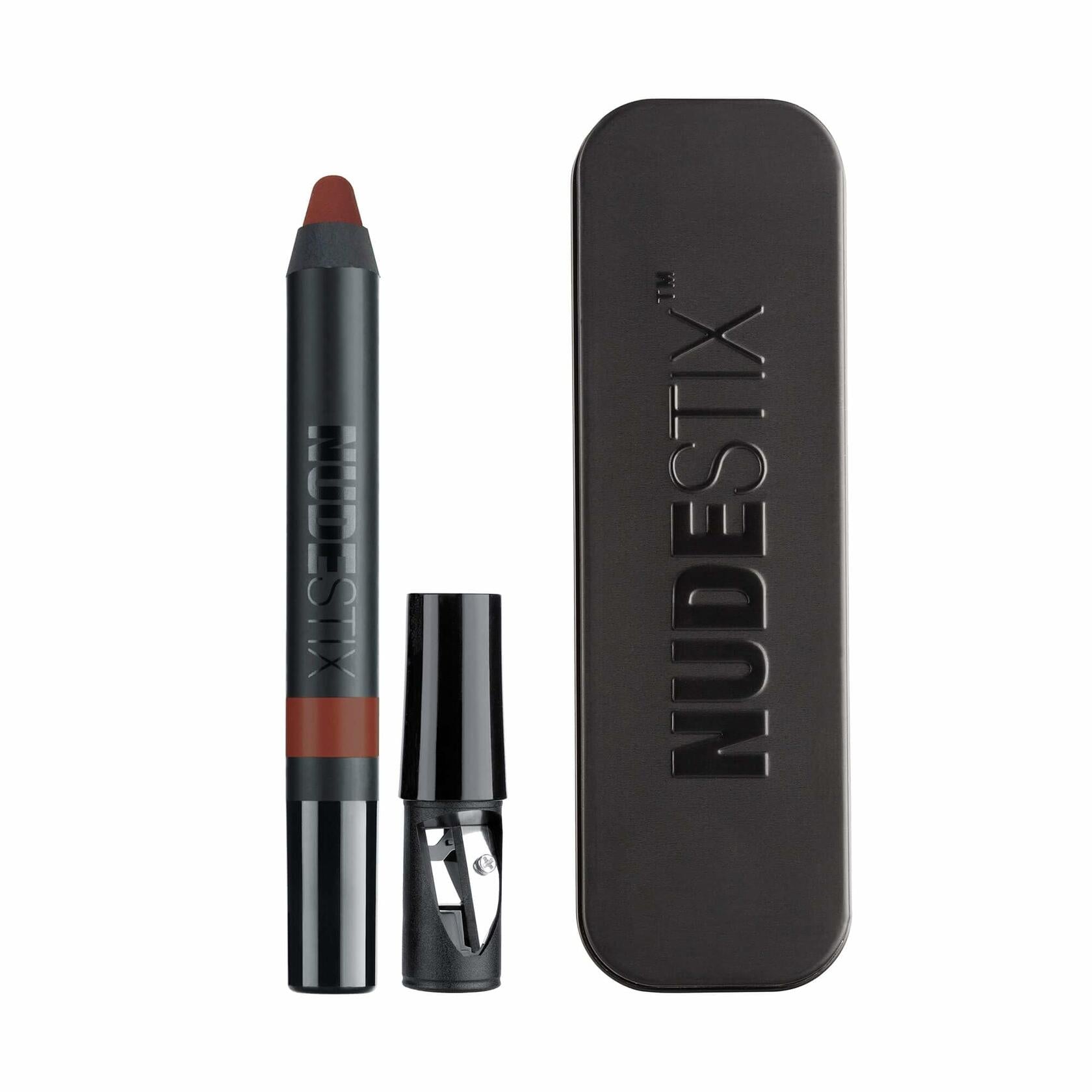 Nudestix Intense Matte Lip + Cheek Pencil 3-in-1 Matte Lipstick Fringe 1 Count