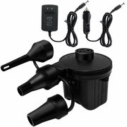 Newpol Inflatable Bed Pump Electric Air Pump 100GPM AC110-240V DC12V Black