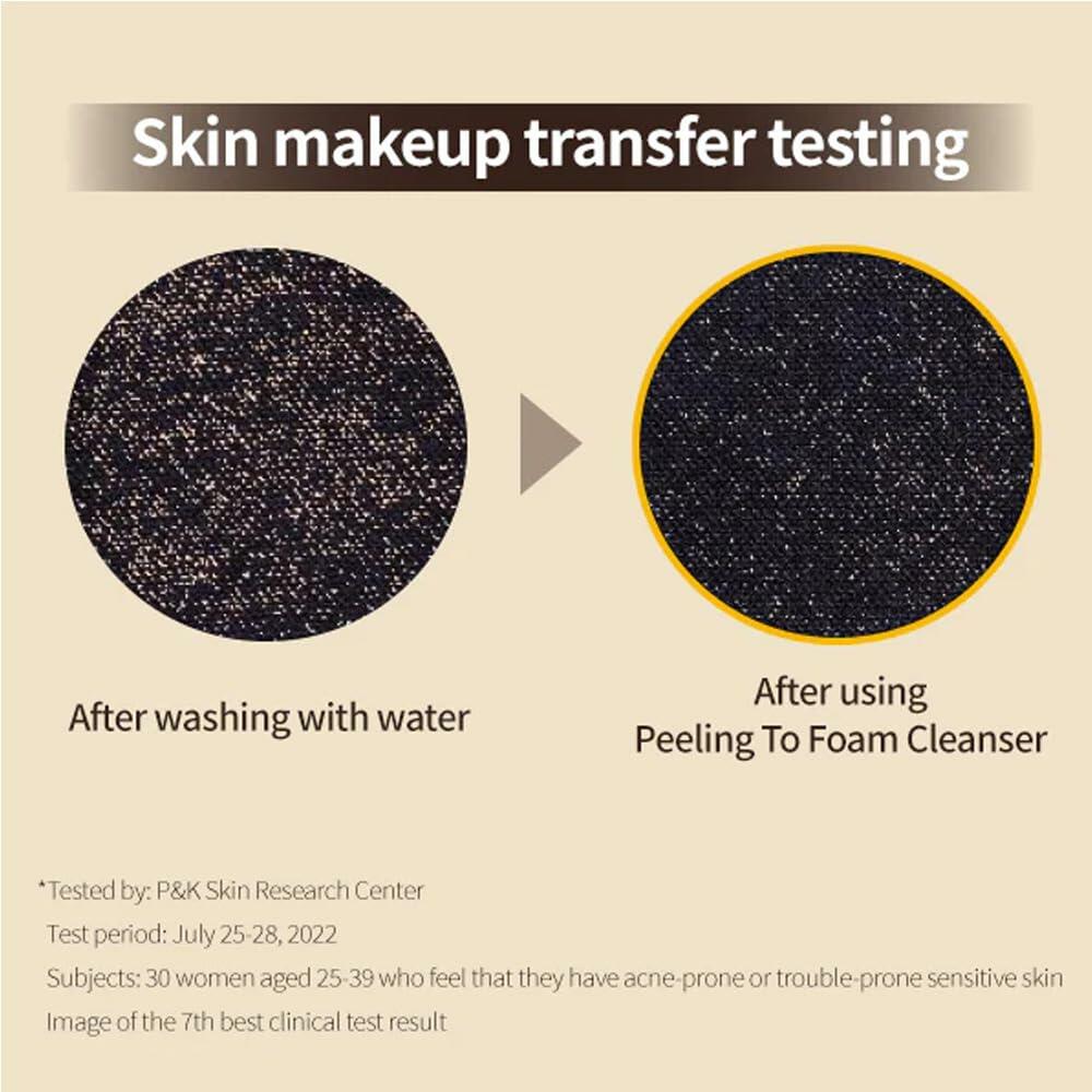 PRIMERA Organience Peeling Foam Korean Face Wash Gentle Cleanser 4.06oz Purple