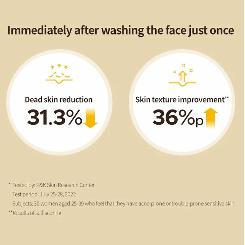 PRIMERA Organience Peeling Foam Korean Face Wash Gentle Cleanser 4.06oz Purple