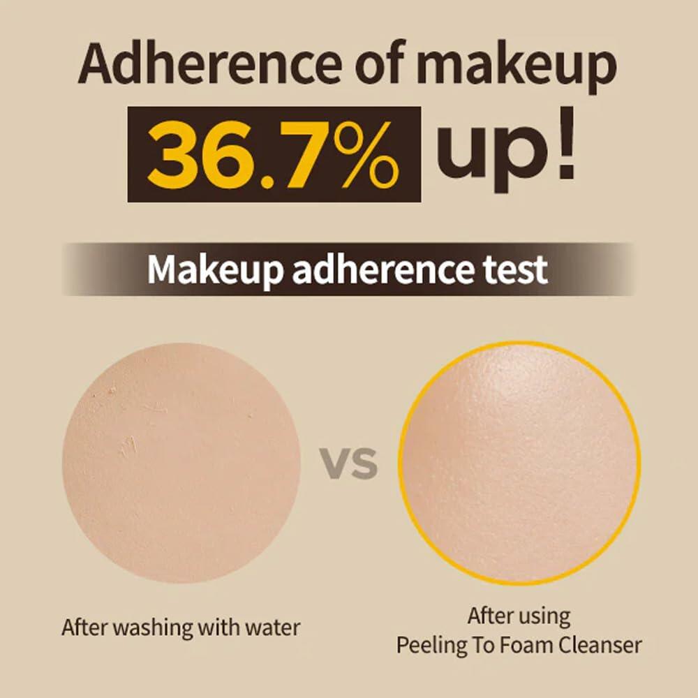 PRIMERA Organience Peeling Foam Korean Face Wash Gentle Cleanser 4.06oz Purple