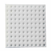 Juhao 100Pcs Hydroponic Square Seedling Sponges Gardening Tool for Growth