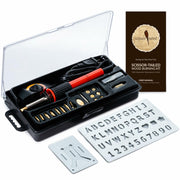 Wood Burning Kit 22PCS Adjustable Temp Pen with 18 Tips & Accessories Case