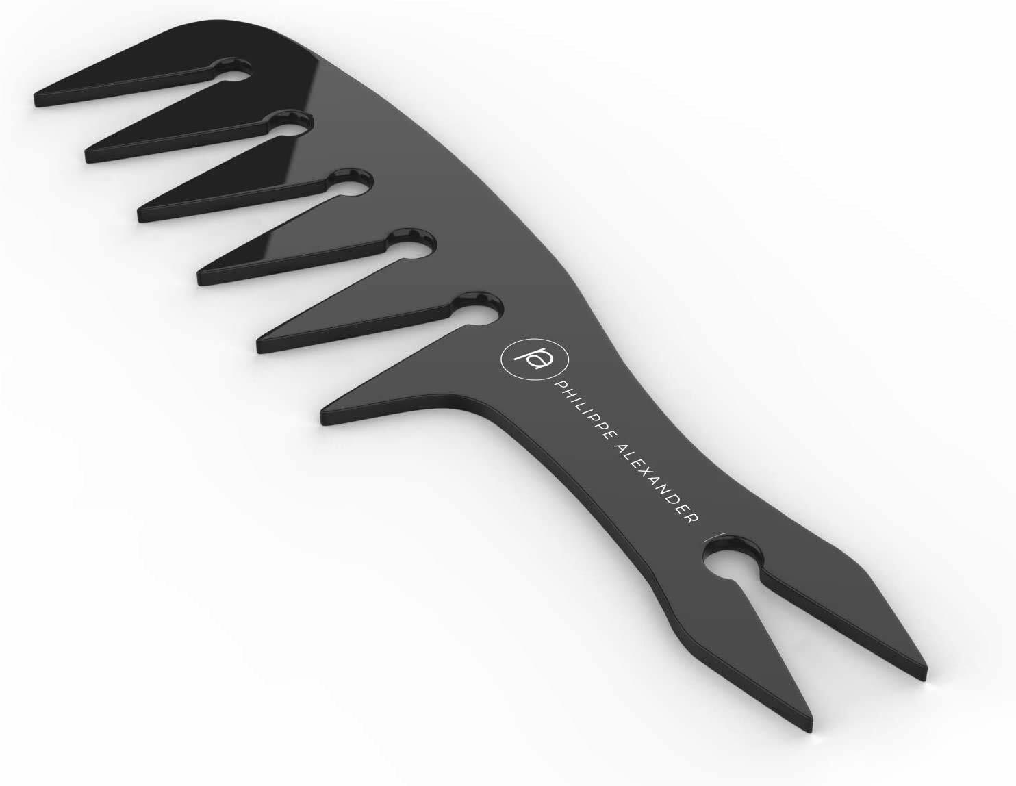 Philippe Alexander Wide Tooth Texturizing Comb Professional Styling Tool
