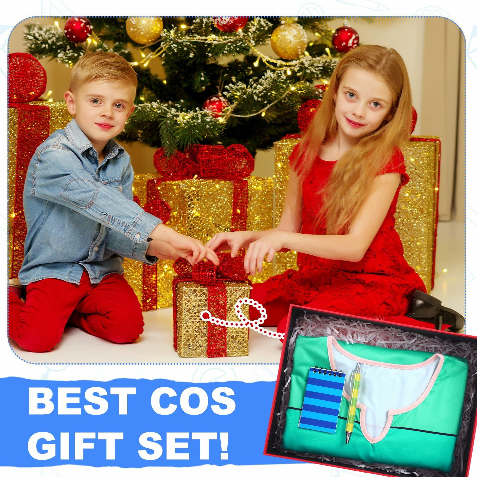 Jecery Halloween Costume Accessory Set Green Blue One Size