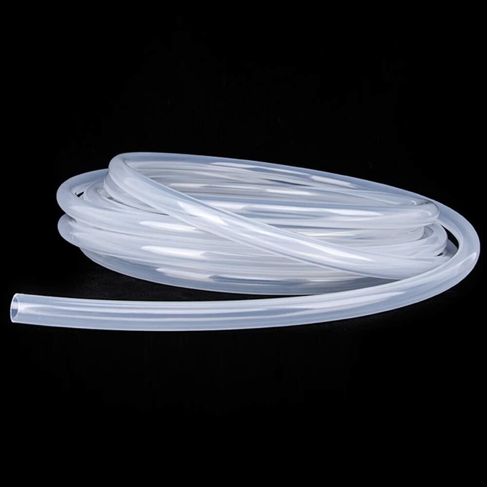 PULACO Plastic Tubing 7x10mm ID/OD 16FT Clear for Aquarium Garden Pond