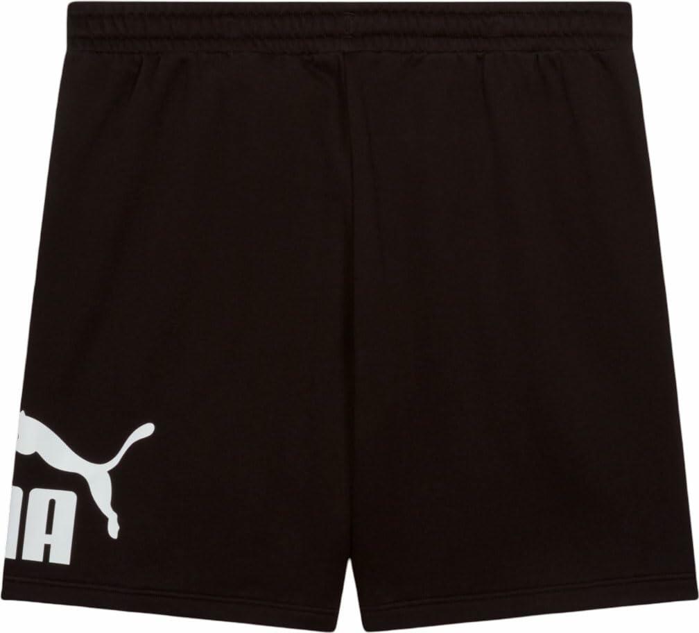 PUMA Men's Big Logo Fleece 10" Shorts Puma White Size 3XL