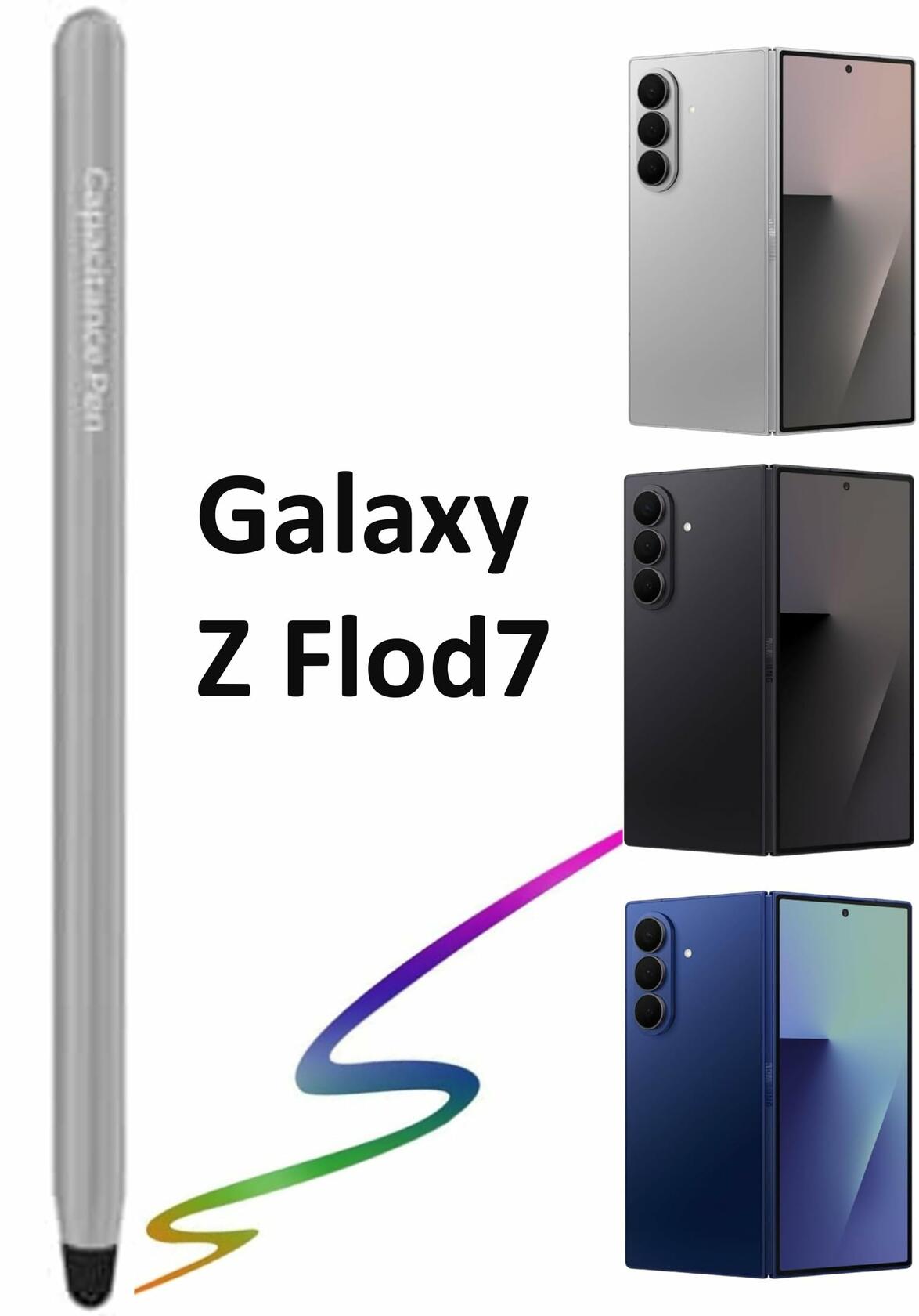 YJSK Stylus Pen for Galaxy Z Fold 7 5G & AMZ Fire Max 11 HD 8 10 Tablets Gray