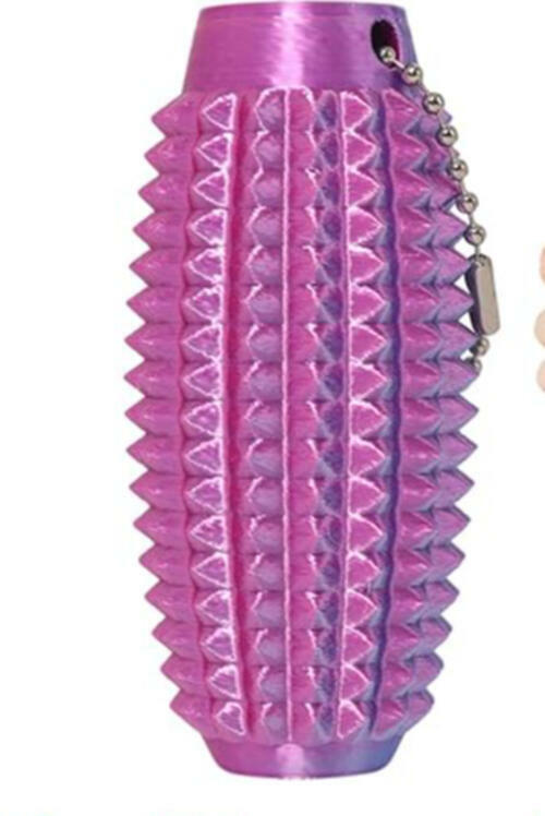 Little Keychain Stress Relief Focus Novelty Gift Purple 1Pc Plastic