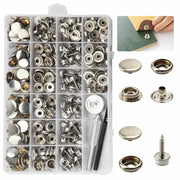 BIOUU 363PCS Stainless Steel Canvas Snap Fastener Kit for Boat Covers