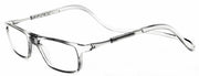 PESMUKO Magnetic Reading Glasses Adjustable Front Connect Clear G1 +3.50