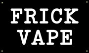 Vrogadso Black Frick Vape Banner Flag 3x5 Feet Orange Black 4 Grommets