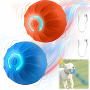 NIUYOU Vibrating Shaky Dog Ball Toy USB Rechargeable 2PCS Small-Med-Large B