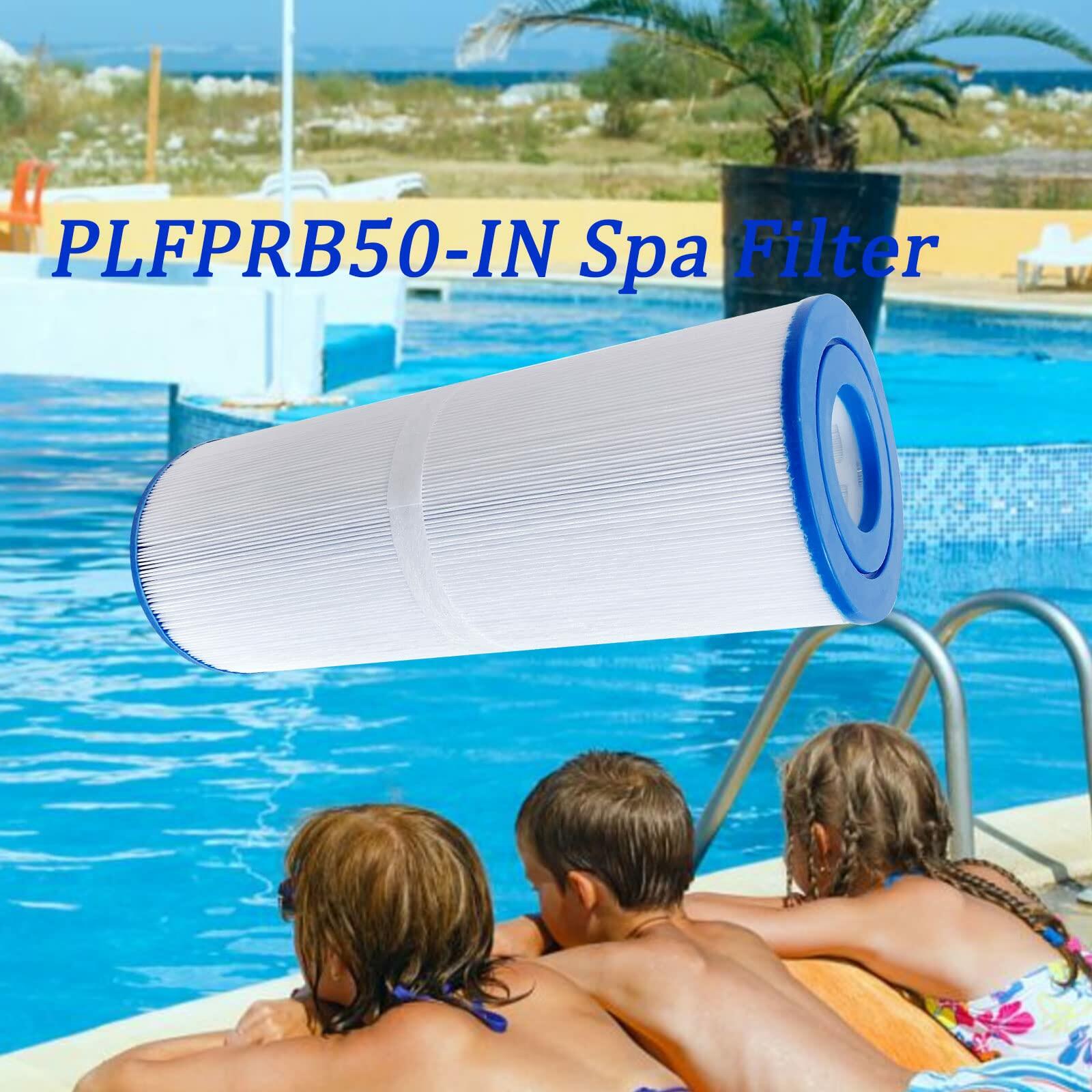 Jvfnxpm Spa Filter Unicel C-4950 Filbur FC-2390 Pleatco PRB50-IN 50 Sq.Ft 2 Pack