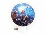 Kikkerland Galaxy Night Light Mood Lamp 7W C7 Bulb Unique Design